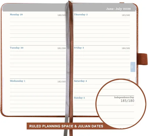 Miniatura 4 de Calendario de bolsillo 2026 – Agenda de bolsillo 2026 de enero de 2026 a diciembre de 2026, planificador pequeño para bolso, 6.4 x 3.8 pulgadas