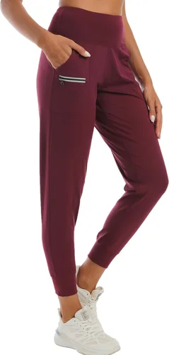 Miniatura 135 de Kcutteyg - Pantalones deportivos con bolsillos para mujer, diseño suave, ligero y de secado rápido, para entrenamiento, gimnasia, yoga y correr