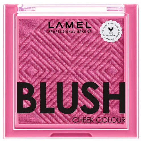 Miniatura 10 de Lamel Rubor en polvo para mejillas - Taupe - Mini paleta de rubor para sombrear y contornear - Fórmula ligera, natural y libre de crueldad animal