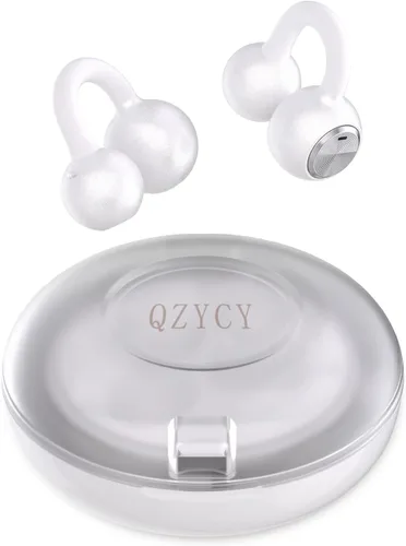 Miniatura 10 de Auriculares con clip de oreja abierta – Auriculares inalámbricos 5.4 con micrófono, 40 horas de reproducción, audio premium, efectos de iluminación