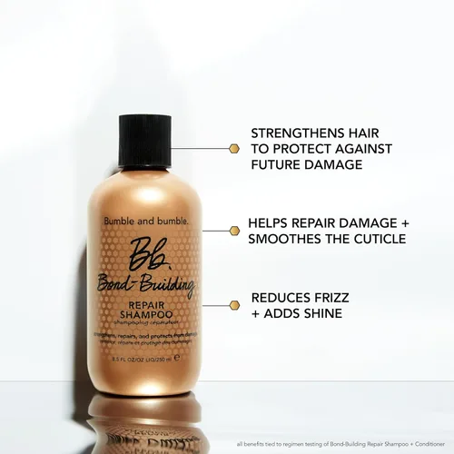 Miniatura 6 de Bumble and bumble. Bond-Building Hair Repair Shampoo Strengthens and Prevents Breakage Smooths Frizz, Adds Shine For Damaged Curly, Wavy