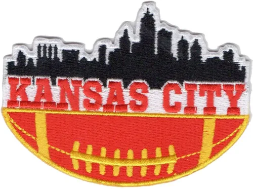 MJshop29 Kansas City Parches para planchar para ropa, mochilas, jeans, motocicleta, parche para coser chaquetas personalizadas, sombreros, bolsas