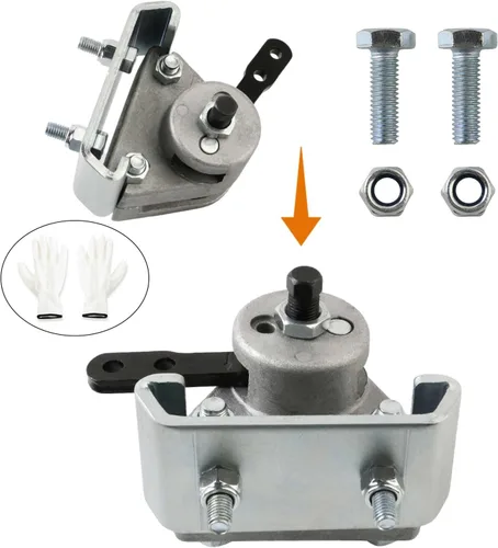 Miniatura 3 de PACEWALKER Pinza de Freno Mecánico para Go Kart y Soporte con Pastillas para Manco 9598 9597 Yerf-Dog, Carter, ASW, Bristers, Airheart MB-1 Predator