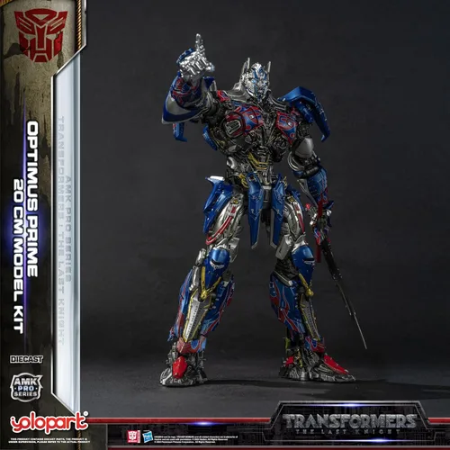 Miniatura 5 de YOLOPARK Transformers: El último caballero Optimus Prime con armamento mejorado, figura de acción Transformers de 7.87 pulgadas altamente articulada