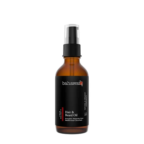 BAHAWAT: Acondicionador y suavizante de aceite para barba de alta calidad, Su Majestad, 2 onzas, alivio de la picazón de la barba y la piel seca,