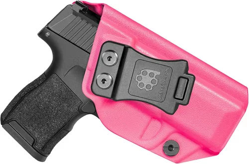 Miniatura 19 de Amberide IWB Funda Kydex para SIG Sauer P365 / P365 SAS / P365X, transporte oculto, opciones MOS y no MOS disponibles, inclinación ajustable