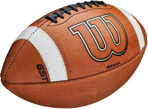 Miniatura 2 de Wilson GST NCAA Leather Juego de fútbol, Neutral