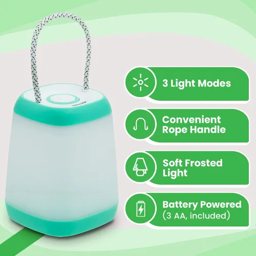 Miniatura 3 de LitezAll Mini linterna con mango de cuerda, luz de 360 grados, ideal para luces de campamento y linternas, linterna LED, linternas portátiles