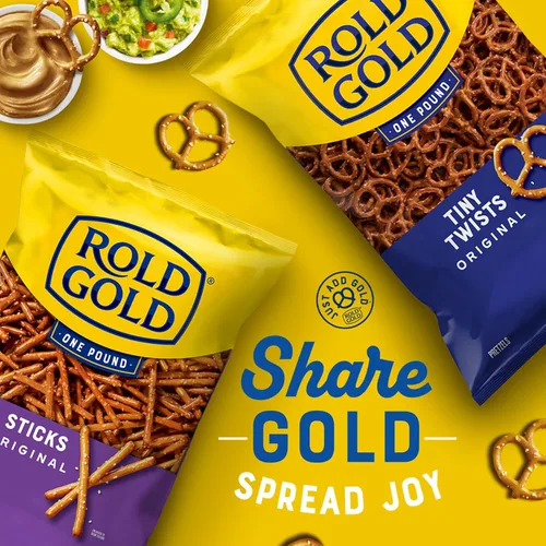 Miniatura 3 de Rold Gold - Pretzels en palos, 1 onza (paquete de 40)