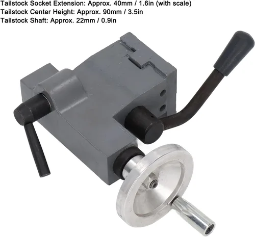 Miniatura 5 de 0618 Mini torno de reemplazo de cola, mini máquina de torno herramienta de carpintería, para tornos 7x12 7x14 0618 CJ18A