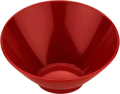 Miniatura 32 de G.E.T. B-792-W - Cuenco en ángulo para servir en cascada para ensaladas, arroz y postre, 24 onzas / 9.25 pulgadas, color blanco