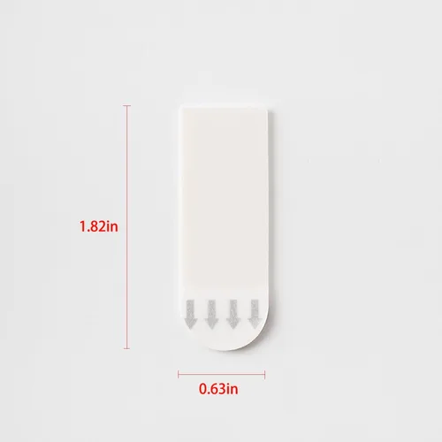 Miniatura 2 de 72 Tiras de Repuesto Pequeñas, Tiras Adhesivas para Colgar en la Pared sin Daños para Ganchos de Pared Interiores, Tiras Colgantes de Pared