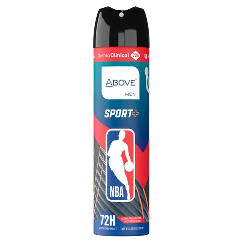 Miniatura 5 de Above NBA - Desodorante antitranspirante en aerosol para hombres CHAMPION EDITION Protección contra el sudor y el olor 72H Desodorante