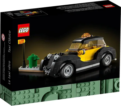 Miniatura 2 de Lego Taxi Vintage 40532 Juego de Construcción Exclusivo