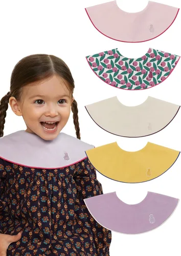 Miniatura 41 de Konny Baby Bib 3/5/7-Pack Set, 360 ° Rotate, Soft and Absorbent Drooling for Toddler Boys Girls Baby Essentials