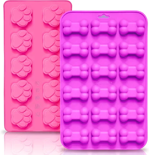 Miniatura 9 de Anaeat Molde cuadrado de silicona para dulces de 126 cavidades, paquete de 2 mini moldes de silicona antiadherente para caramelos caseros, gelatina