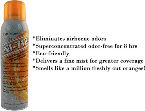 Miniatura 3 de Ni -712 Neutron Industries Orange Dry Mist 14oz (paquete de 2)