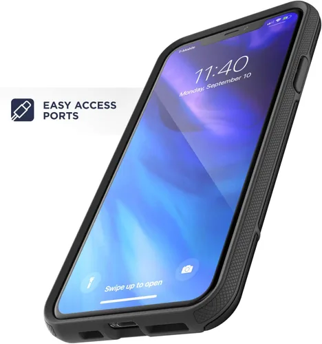 Miniatura 6 de ENCASED Rebel Armor - Funda para iPhone 11 - Funda ultra protectora resistente (negro)