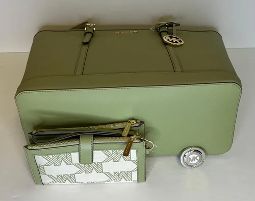 Miniatura 5 de Michael Kors MICHAEL Michael Kors Jet Set - Bolso de hombro grande TZ de viaje con doble cierre para la muñeca