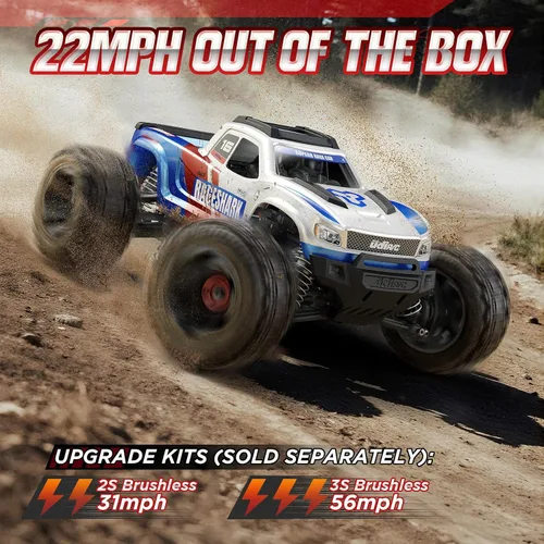 Miniatura 8 de UDIRC Coches RC Todo Terreno Rápidos, RC Camiones 1:16 Todo Terreno 4WD de Alta Resistencia Actualizables a 90 km/h, Camión Monstruo de Control