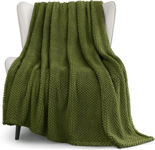 Miniatura 40 de Whale Flotilla Manta de forro polar extra grande para sofá, 50 x 70 pulgadas, manta jacquard suave y esponjosa para todas las estaciones, ligera