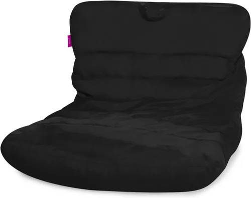 Miniatura 146 de Posh Beanbags - Sillón puff grande, 38 pulgadas, color azul rey sólido Nylon suave - Azul real