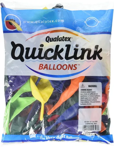 Miniatura 4 de Qualatex 65224 Quicklink - Globos de látex verdes, 12 pulgadas, color verde, paquete de 50