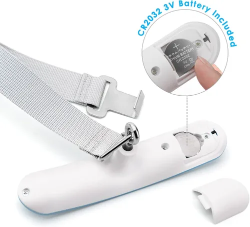 Miniatura 7 de Balanza digital de equipaje de regalo para maleta de viajero Balanza de peso de mano 110lbs