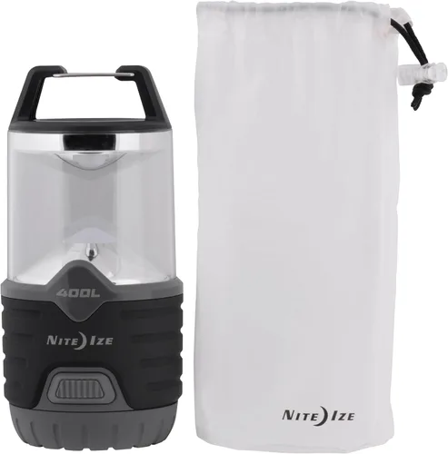 Miniatura 2 de Nite Ize Linterna Radiant 400, linterna de 400 lúmenes para campamento o preparación de emergencia, linterna radiante 400, color negro