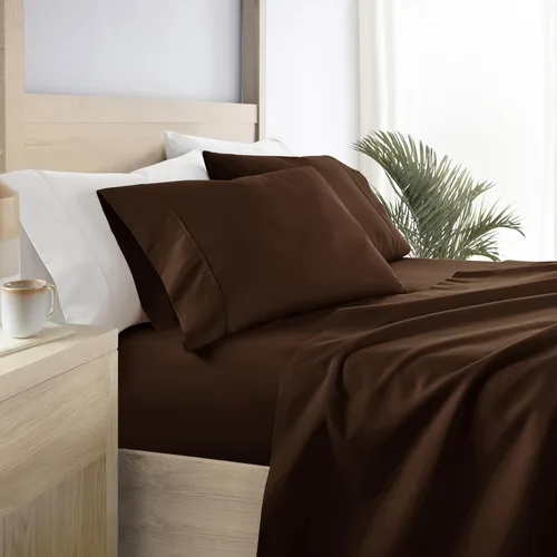 Miniatura 85 de Linen Market Sábanas para cama de tamaño King (azul claro) – Duerme mejor que nunca con estas sábanas King suaves y refrescantes – Bolsillo profundo