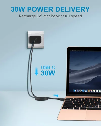 Miniatura 3 de Cargador USB C - Cargador de pared USB NANAMI de 30 W PD3.0 Bloque de carga rápida para iPad Pro/Air/Mini, adaptador de carga para iPhone 17/17