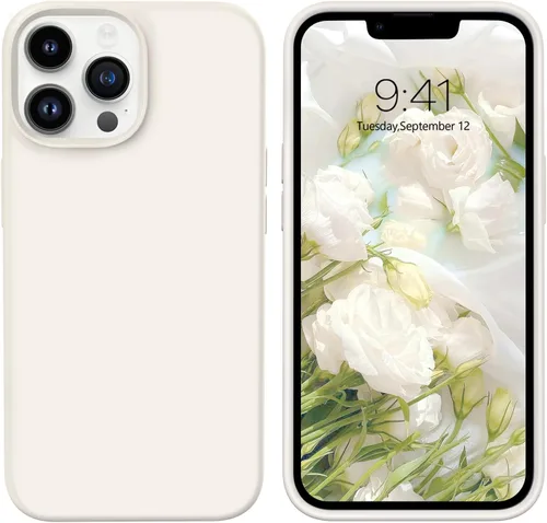 Miniatura 437 de GUAGUA Funda compatible con iPhone 17 Pro Max de 6.9 pulgadas, silicona líquida, goma de gel suave, delgada, forro de microfibra delgada