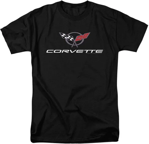 Chevy Corvette Chevrolet Vintage GM - Camiseta y calcomanías con logotipo de coche