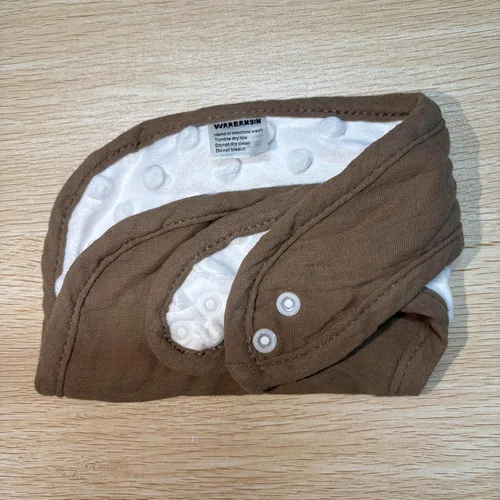 Miniatura 7 de Baberos de muselina para bebés para niños y niñas, baberos de algodón para babeo, baberos ajustables para recién nacidos para babeo y dentición 8