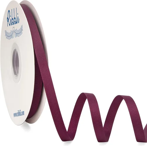 Miniatura 17 de Ribbli Cinta de grogrén rosa perla, 1/4 pulgadas x 50 yardas, uso para lazos de bricolaje, accesorios para el cabello, envoltura de regalos