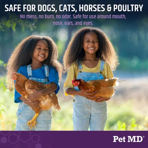 Miniatura 5 de Pet MD Cuidado Derm Care todo en uno – Spray de ácido hipocloroso para perros y todas las mascotas – Chupete de piel para perros y heridas
