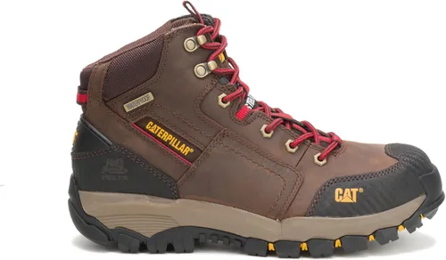 Cat Calzado para hombre Navigator Mid 6 pulgadas impermeable punta de acero