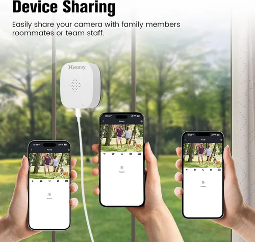 Miniatura 7 de Cámara de ventana de 4MP 2.5K, sin suscripción mensual, visión nocturna a todo color, detección de movimiento inteligente AI, WiFi de doble banda