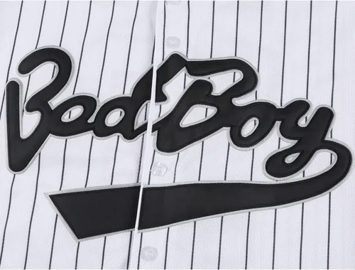 Miniatura 5 de Traje de los años 90 para hombre, unisex Badboy #10 Hip Hop Party Loose Baseball Jersey Shirt Ropa Mujer