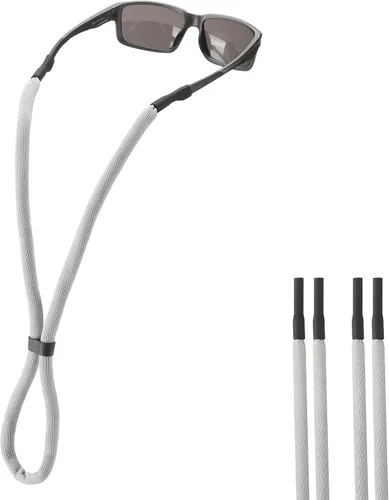 Miniatura 10 de Soporte para correa de lentes de sol para flotar, cordón ajustable para correa de lentes para hombres y mujeres, soporte para correa de gafas