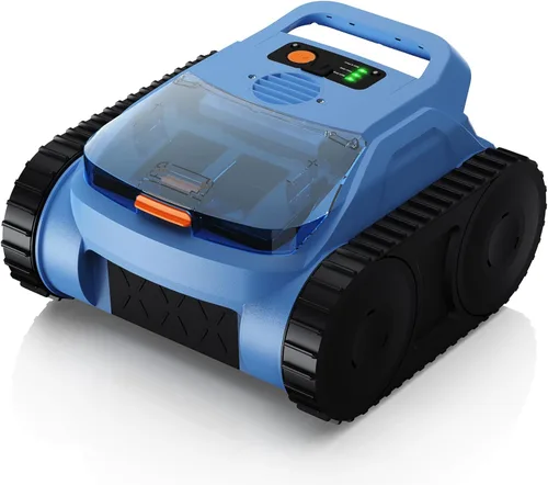 Miniatura 9 de Limpiador robótico inalámbrico para piscinas, aspiradora robótica automática para piscinas enterradas, limpieza de robot de piscina de spa de hasta