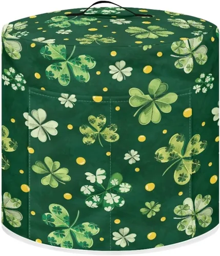 Miniatura 28 de Suobstales Cubierta antipolvo con estampado de girasol para olla instantánea de 6 cuartos de galón, diseño de nota musical, cubierta de olla a Nota