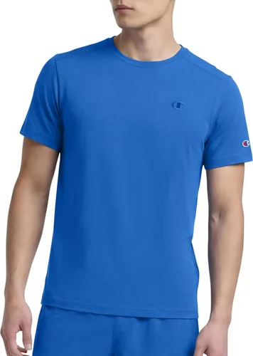 Miniatura 29 de Champion Men's Classic Short Sleeve T-Shirt, Standard Fit, Midweight 100% Cotton, Available in Regular and Big & Tall Blanco brillante
