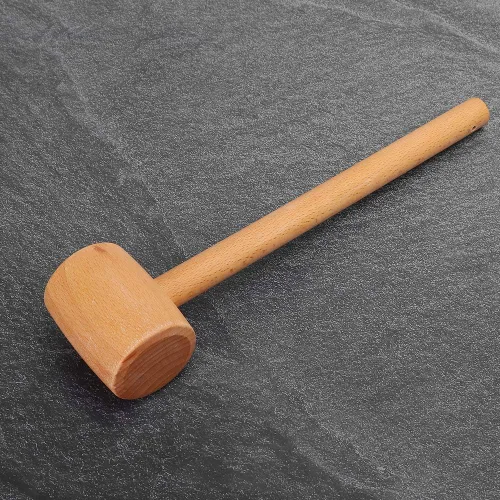 Miniatura 4 de Mazo plano, mazo de madera, para tallado de madera para carpintería