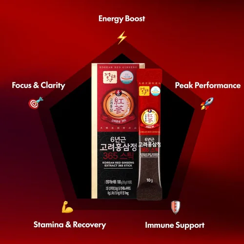 Miniatura 5 de 6 Años Ginseng Rojo 365 Stick