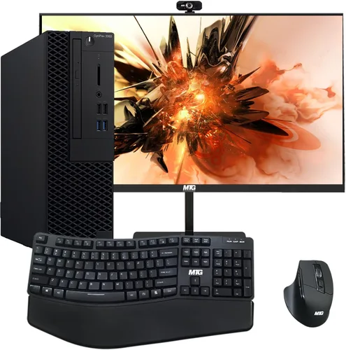 Miniatura 9 de Dell ECT1250 - Computadora de escritorio torre para multitarea definitiva en el hogar y la oficina, CPU Intel de 4 núcleos de 14ª