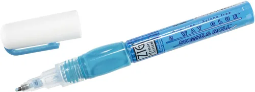 Miniatura 2 de Kuretake Zig 2 Way Glue Bolígrafo con punta esférica de 1mm, juego de 3 piezas, adhesivo para profesionales, artistas, manualidades, scrapbooking
