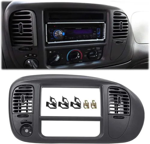 Miniatura 15 de G-PLUS Panel de Moldura del Bisel del Conjunto de Instrumentos Superior Delantero del Tablero con 1 Interruptor de Ventilación de Aire Compatible