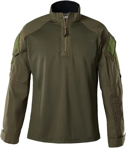 Miniatura 2 de Vertx Men's Recon Shirt, Long Sleeve Zipper Tactical Work Top with Pockets, Ripstop Fabric, EDC Survival Gear