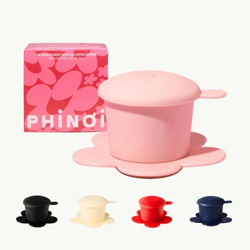 Miniatura 18 de [Regalo] Filtro Phin vietnamita, gotero de café reutilizable de plástico para verter sobre café, filtro de café de una sola taza con diseño